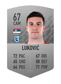 Andrija Luković Common 67 OVR