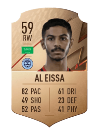Hussain Al Eissa Rare 59 OVR