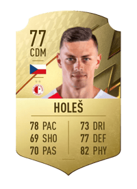 Tomáš Holeš Rare 77 OVR