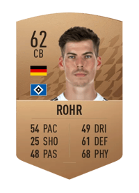 Maximilian Rohr Common 62 OVR