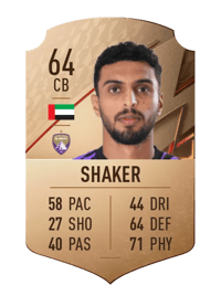 Mohammed Shaker Rare 64 OVR