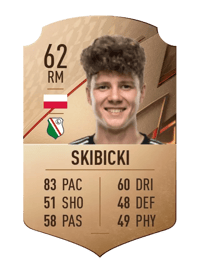 Kacper Skibicki Rare 62 OVR