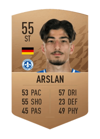 Ensar Arslan Common 55 OVR