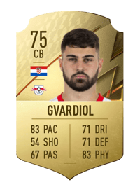 Joško Gvardiol Rare 75 OVR