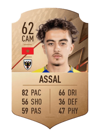 Ayoub Assal Rare 62 OVR