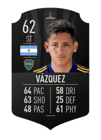 Luis Vázquez CONMEBOL LIBERTADORES 62 OVR
