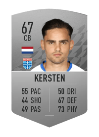 Sam Kersten Common 67 OVR