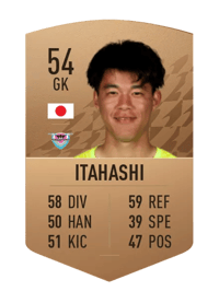 Yosei Itahashi Common 54 OVR