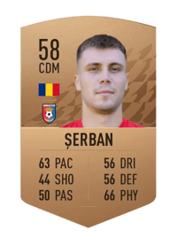Marian Șerban Common 58 OVR
