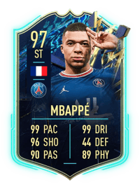 Kylian Mbappé Team of the Season 97 OVR