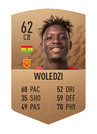 Maxwell Woledzi Common 62 OVR