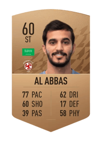 Saleh Al Abbas Common 60 OVR