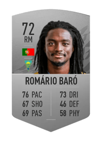 Romário Baró Common 72 OVR
