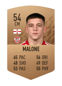 Jack Malone Common 54 OVR