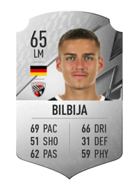 Filip Bilbija Rare 65 OVR