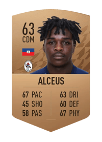 Bryan Alceus Common 63 OVR