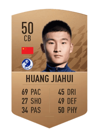 Huang Jiahui Common 50 OVR