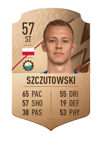 Adrian Szczutowski Rare 57 OVR
