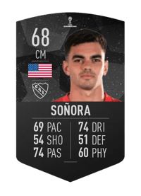 Alan Soñora CONMEBOL SUDAMERICANA 68 OVR