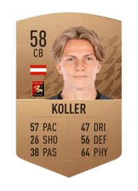 Paul Koller Common 58 OVR