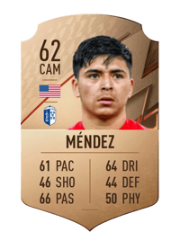 Alex Méndez Rare 62 OVR