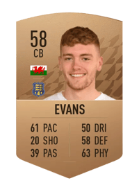 Cameron Evans Common 58 OVR