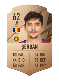 Sorin Șerban Rare 62 OVR