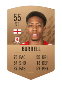 Rumarn Burrell Common 55 OVR