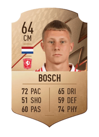 Jesse Bosch Rare 64 OVR