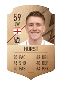 Alex Hurst Rare 59 OVR