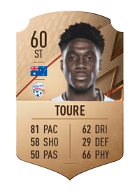 Al Hassan Toure Rare 60 OVR
