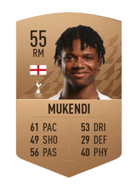 Jeremie Mukendi Common 55 OVR