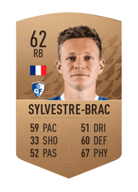 Jules Sylvestre-Brac Common 62 OVR