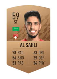 Mohammed Al Sahli Common 59 OVR
