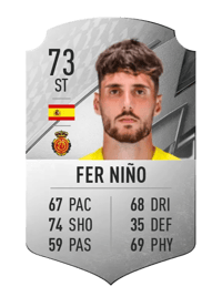 Fer Niño Rare 73 OVR