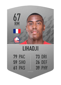 Isaac Lihadji Common 67 OVR