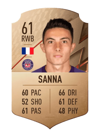 Sam Sanna Rare 61 OVR