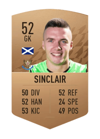 Ross Sinclair Common 52 OVR