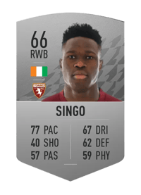 Wilfried Singo Common 66 OVR