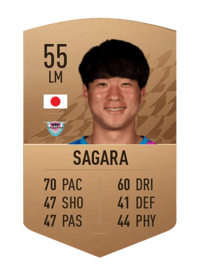 Ryunosuke Sagara Common 55 OVR