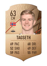Edvard Sandvik Tagseth Rare 63 OVR