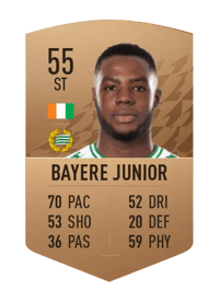 Loue Bayere Junior Common 55 OVR