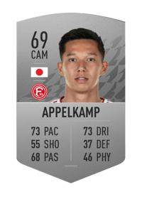 Shinta Appelkamp Common 69 OVR