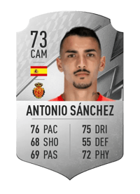 Antonio Sánchez Rare 73 OVR