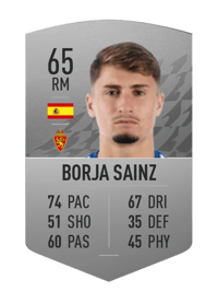 Borja Sainz Common 65 OVR