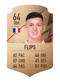 Alexis Flips Rare 64 OVR