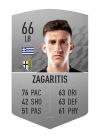 Vasilis Zagaritis Common 66 OVR