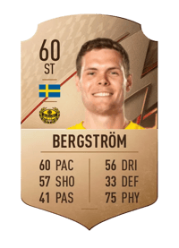 Jacob Bergström Rare 60 OVR