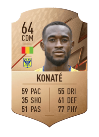 Mory Konaté Rare 64 OVR