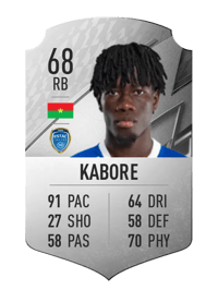 Issa Kabore Rare 68 OVR